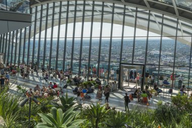 The Sky Garden at 20 Fenchurch Street, London, UK clipart