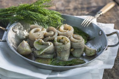 Rollmop tane ringa balığı