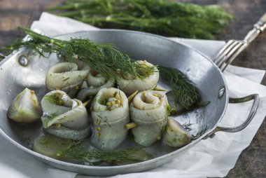 Rollmop tane ringa balığı