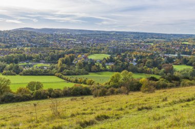 İngilizce kırsal kesimde sonbahar renkleri