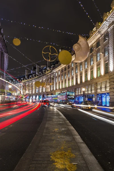 Regent Street Kerstverlichting — Stockfoto