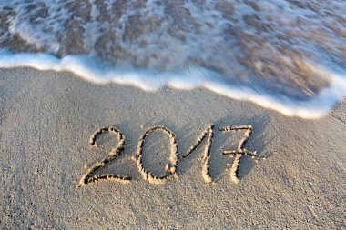 Yeni yıl 2017 kavramdır geliyor.