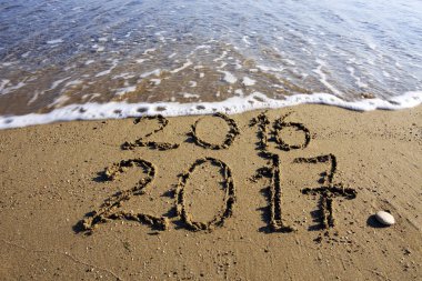 Yeni yıl 2017 kavramdır geliyor.