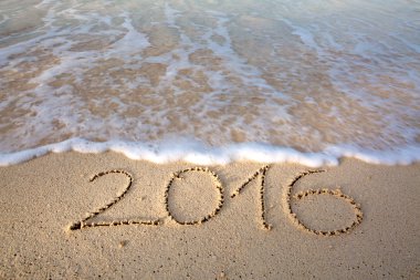 Yeni yıl 2016 önümüzdeki kavramdır.
