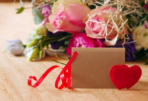 Valentine's Day card. — Stock Photo, Image
