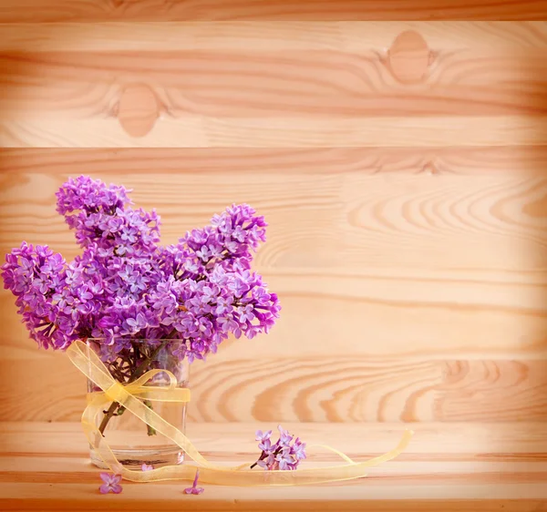 Purple lilac bouquet . — Stock Photo, Image