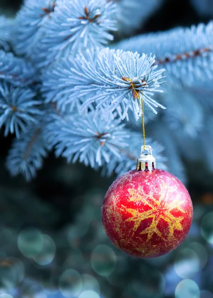 Palla di Natale isolato  . — Foto Stock