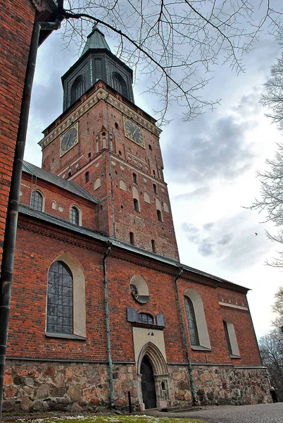 フィンランドヘルシンキ2016年4月24日トゥルク大聖堂 — ストック写真