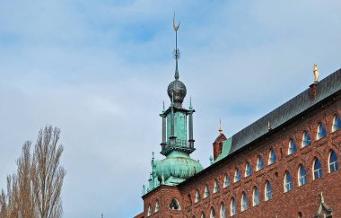STOCKHOLM, SWEDEN - 25 Nisan 2016, Stockholm Belediye Binası