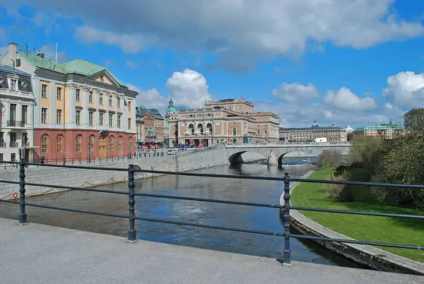 Stockholm Suède Avril 2016 Vue Sur Palais Arvfurstens Palais Situé — Photo