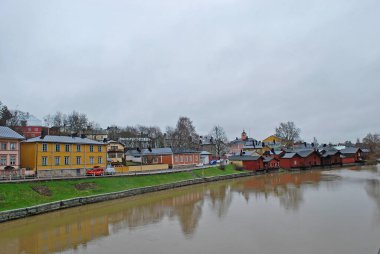 Porvoo, Finlandiya - 26 Nisan 2016, Porvoo şehri