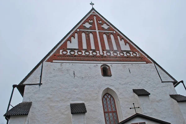 Porvoo Finnland April 2016 Kathedrale Der Jungfrau Maria — Stockfoto