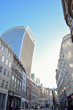 Londra, İngiltere - 8 Aralık 2018, Sky Garden - Londra 'nın En Yüksek Kamu Bahçesi