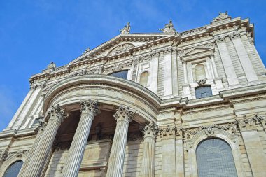 Londra, İngiltere - 6 Aralık 2018, St Paul Katedrali