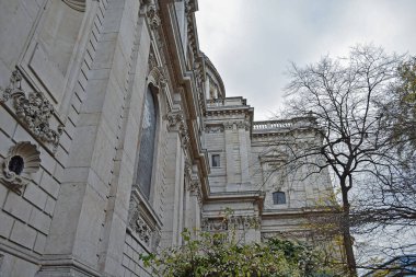 Londra, İngiltere - 6 Aralık 2018, St Paul Katedrali