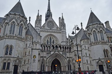 Londra, İngiltere - 6 Aralık 2018, Kraliyet Adalet Divanı