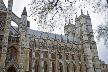 Londra, İngiltere - 6 Aralık 2018, Westminster Manastırı