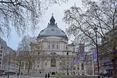 Londra, İngiltere - 8 Aralık 2018, The Metodist Central Hall (ayrıca Westminster Merkezi Salonu olarak da bilinir))