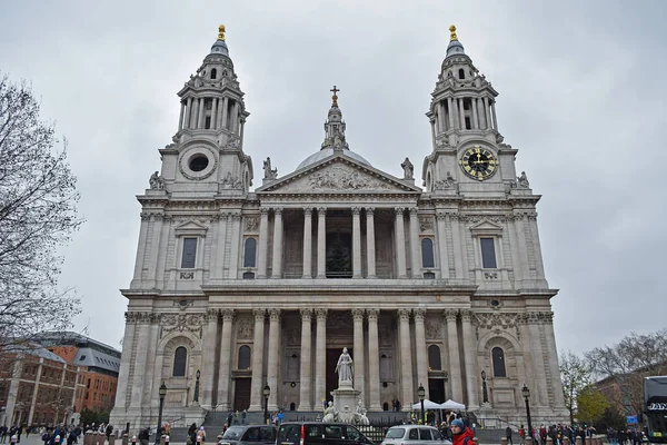 Londres Royaume Uni Décembre 2018 Cathédrale Saint Paul — Photo