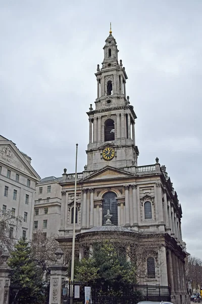 London December 2018 Clement Danes Anglican Church City Westminster — Stock Photo, Image