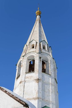 Yaroslavl, Rusya - 10 Şubat 2019, St. Nicholas Rubleny Kilisesi