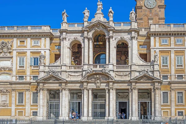 Rome Italy August 2019 Facade Basilica Maria Maggiore — Stock Photo, Image