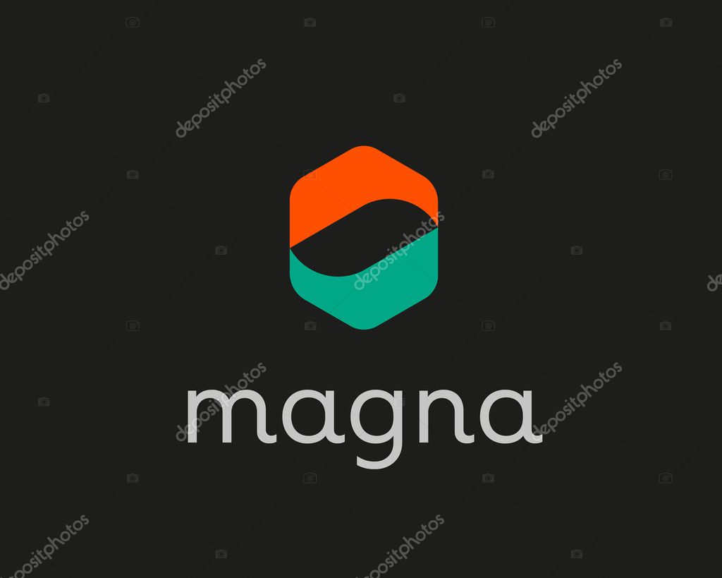 Abstract hands, arrows logo design. Creative partnership, logistic, success, money, deal, contract, team vector sign. Universal company icon. Corporate financial symbol.