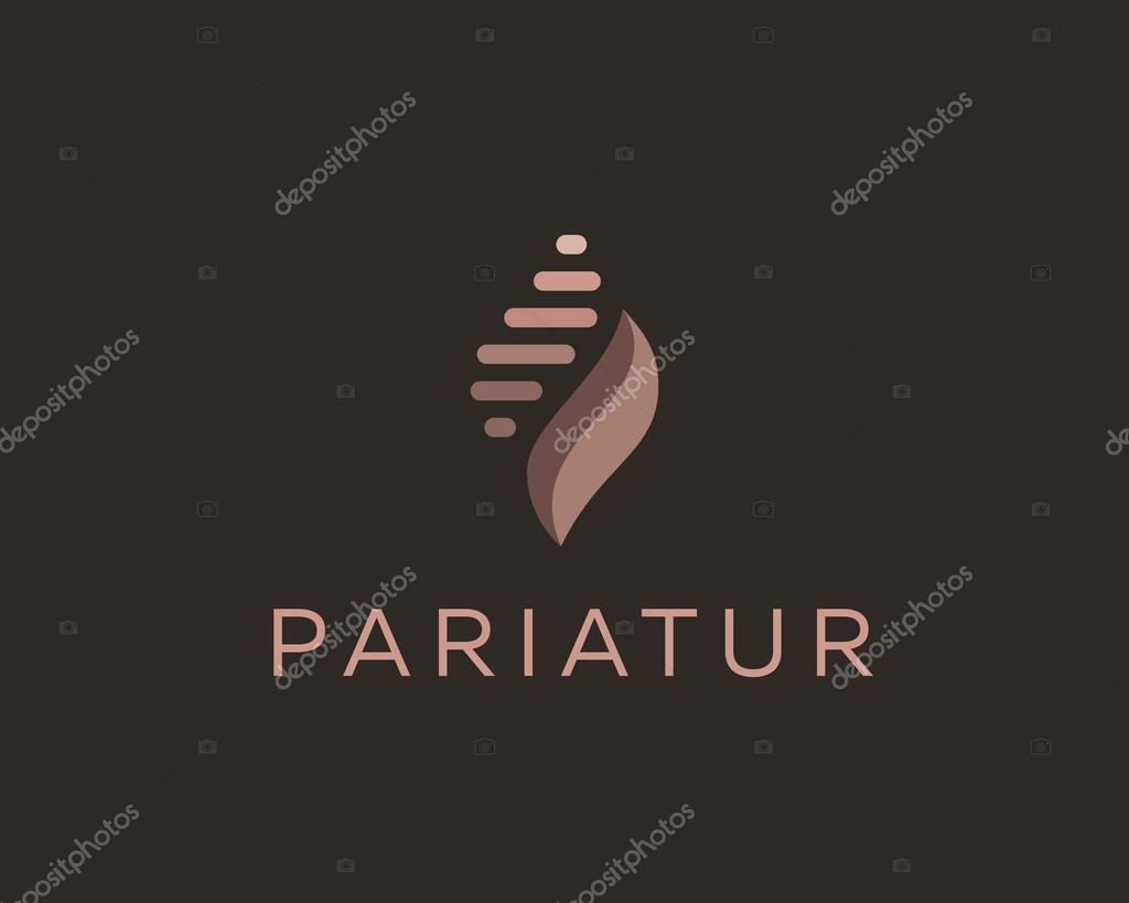 Abstract universal premium logo design. Creative vector symbol