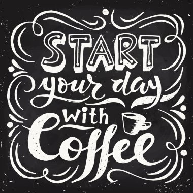 Kahve tasarımı ile güne başlayın
