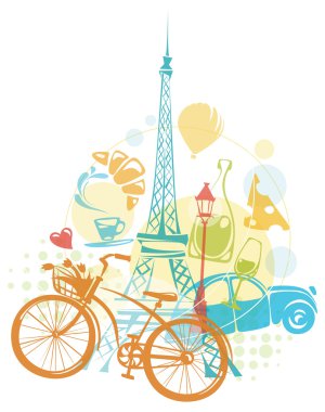 Tasarım Paris öğeleri ile