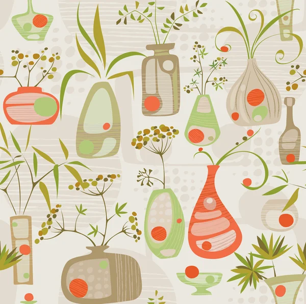 Bitki temada seamless modeli