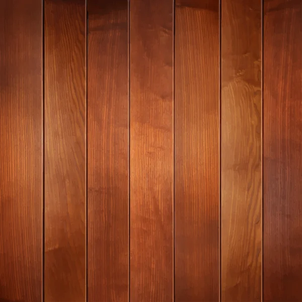 Trä plankor bakgrund — Stock vektor