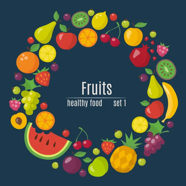 meyve simgeler kümesi