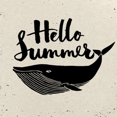 Yaz poster tasarımı.