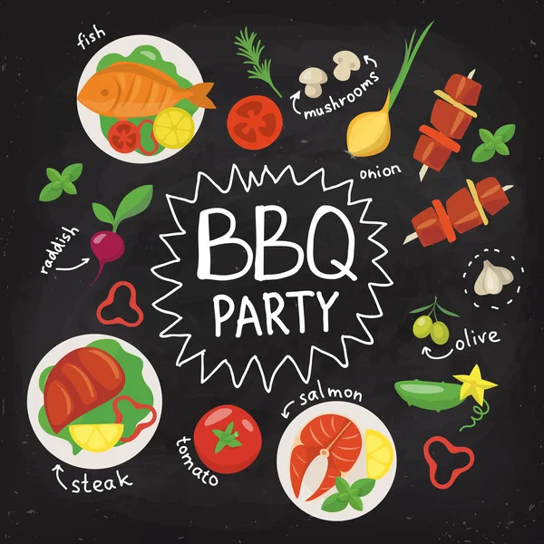 Barbekü partisi posteri