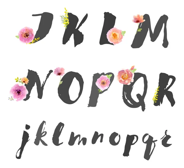 Fırça kalemle yazılmış mektuplar