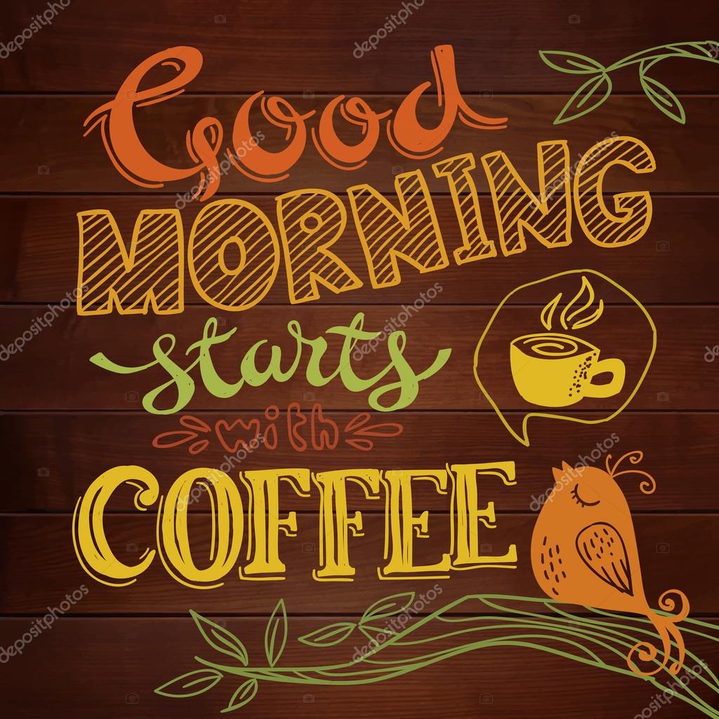 Bom dia começa com letras de café imagem vetorial de © giraffarte #99453226 Bom dia começa com letras de café imagem vetorial de © giraffarte #99453226