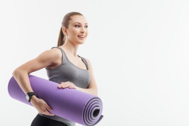 Oldukça uygun kadın egzersiz için hazır