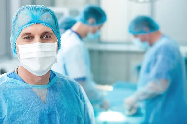 Treating process in an operating theatre — Stock Photo, Image