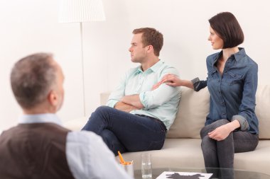 Young family has problems in marriage