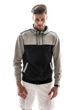 Tutkulu adam spor için gidiyor