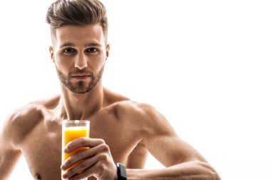 Young man caring of his health