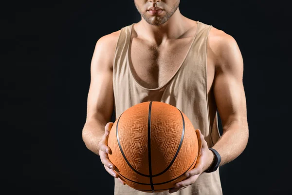 Profesionální míč pro basketbalisty — Stock fotografie