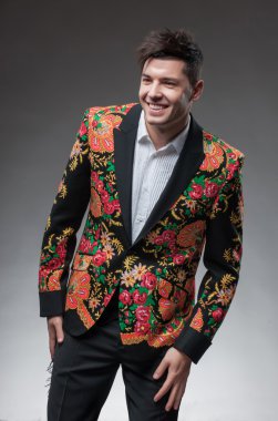 Güzel ceket şık adam