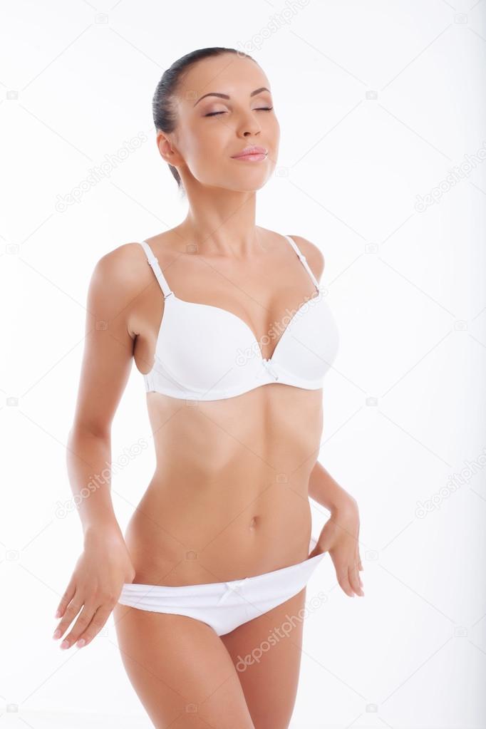 Young girl touching her panties can Young girl touching her panties think, that