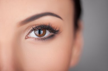 Beautiful young healthy woman likes skin care