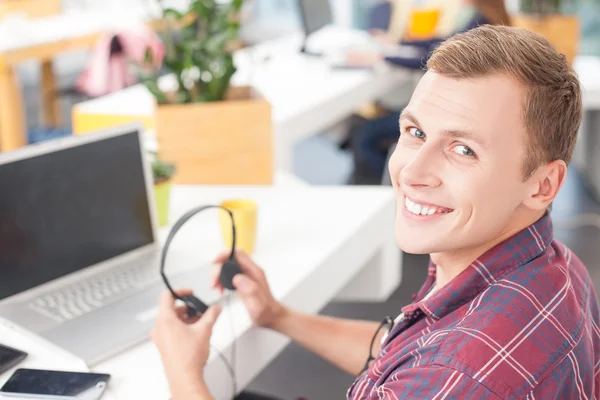 It is a great time to work — Stock Photo, Image