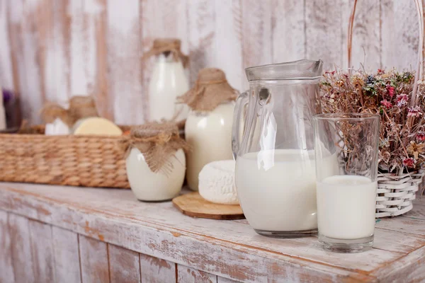 Eat dairy products and you will be healthy — 스톡 사진