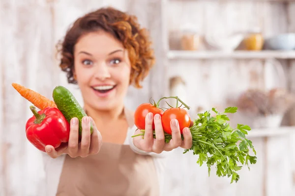 Look at this tasty and appetite food — Stockfoto