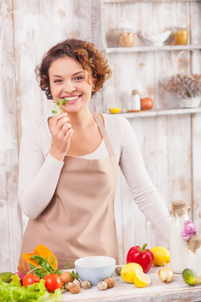 Je veux cuisiner quelque chose de très savoureux. — Photo